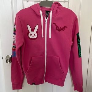 J!NX Overwatch Ultimate D.Va Zip-up Hoodie